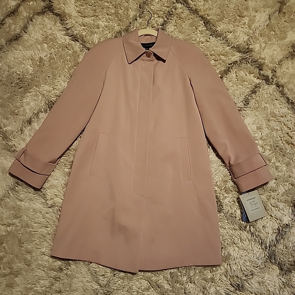 FS Limited Woman's Size S lined dusty pink single breasted dress/pea coat NWT - Picture 16 of 16